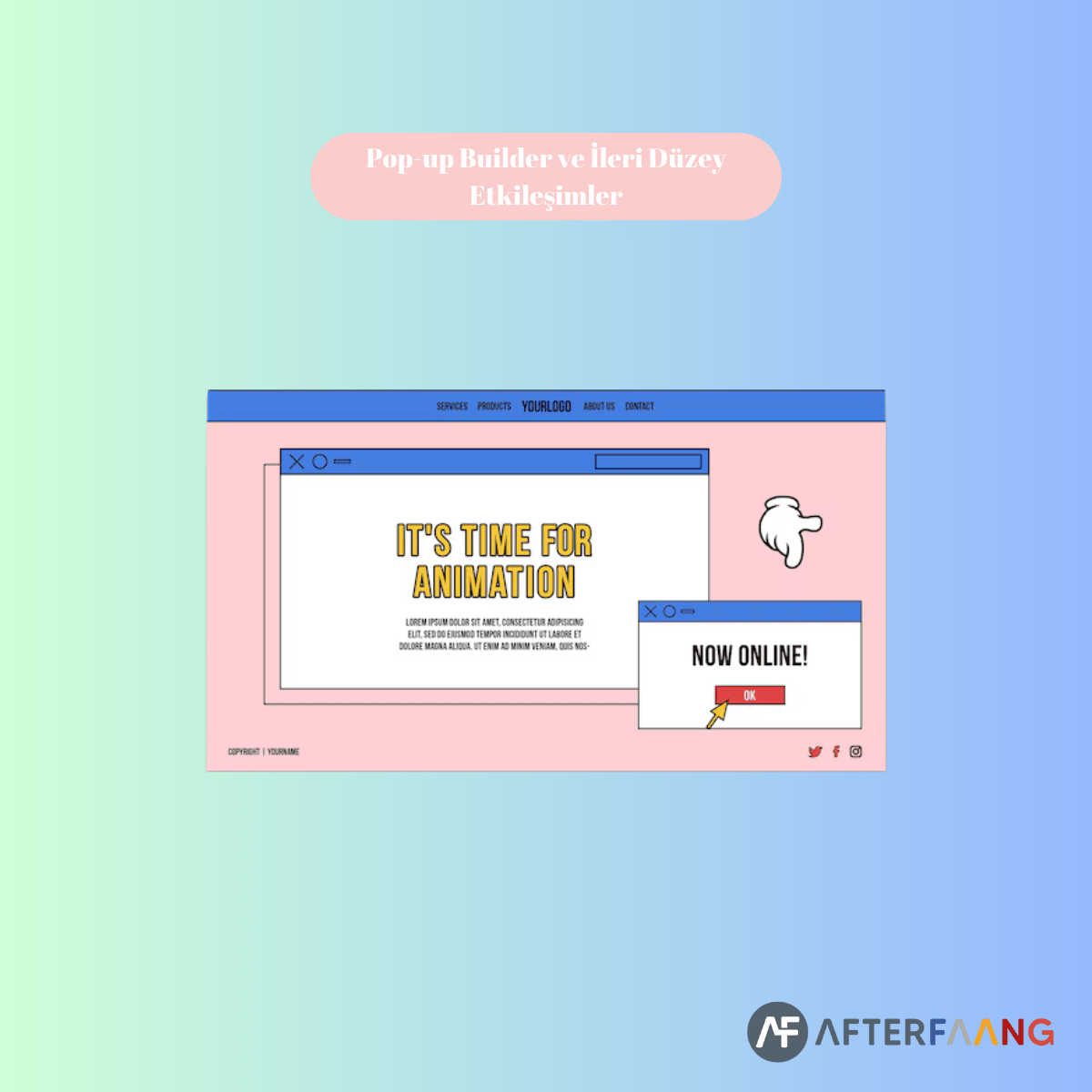 Pop-up Builder ve İleri Düzey Etkileşimler