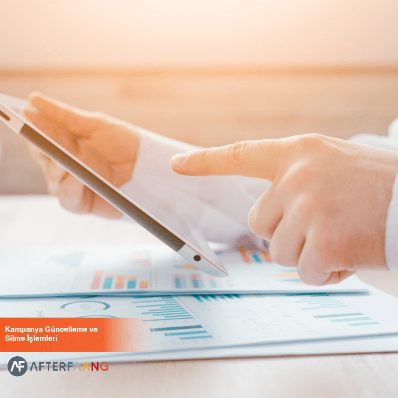 Kampanya Güncelleme ve Silme İşlemleri