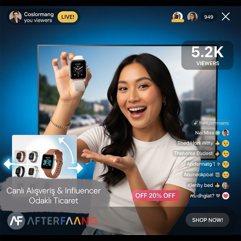 Canlı Alışveriş & Influencer Odaklı Ticaret