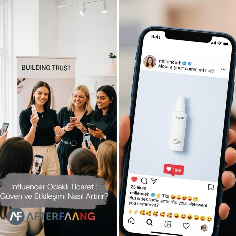 Influencer Odaklı Ticaret: Güven ve Etkileşimi Nasıl Arttırır?