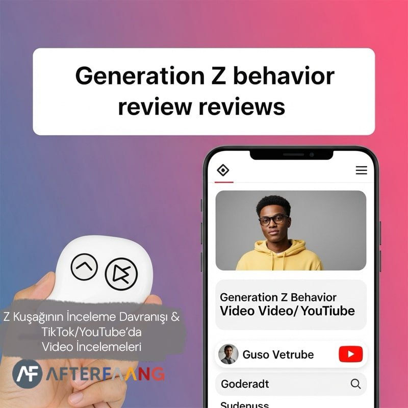Z Kuşağının İnceleme Davranışı & TikTok/YouTube'da Video İncelemeleri