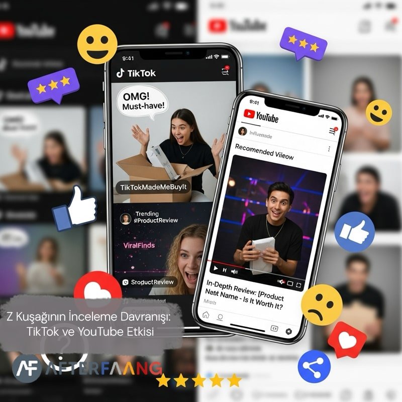 Z Kuşağının İnceleme Davranışı: TikTok ve YouTube Etkisi Z Kuşağının İnceleme Davranışı: TikTok ve YouTube Etkisi