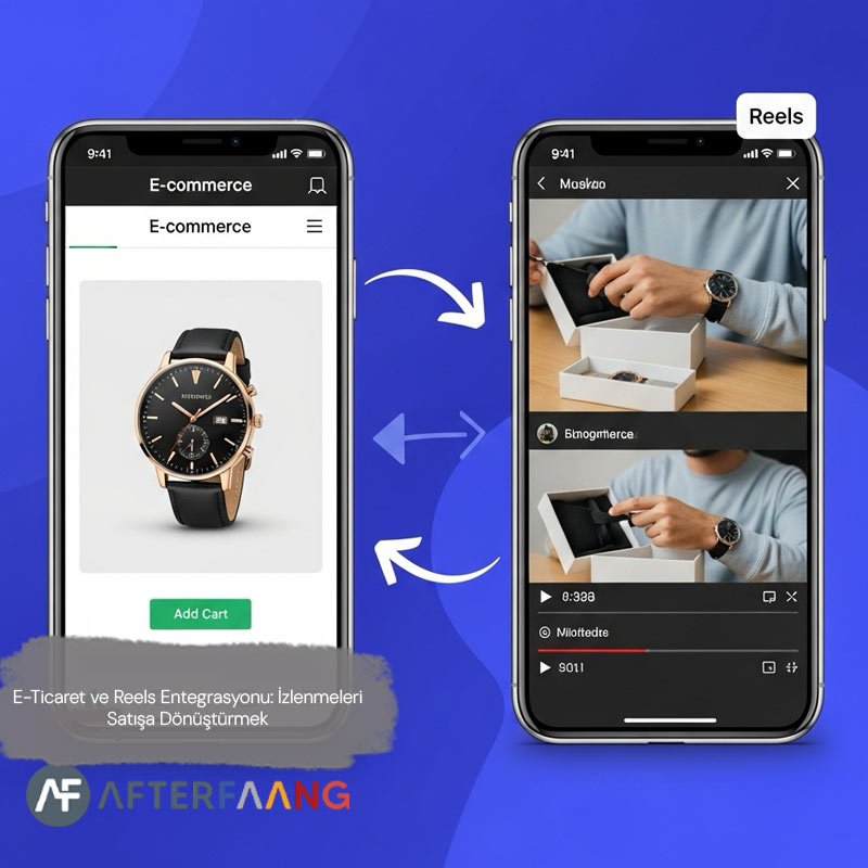 E-Ticaret ve Reels Entegrasyonu: İzlenmeleri Satışa Dönüşmek