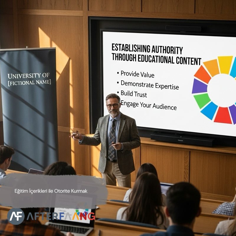 Eğitim İçerikleri ile Otorite Kurmak