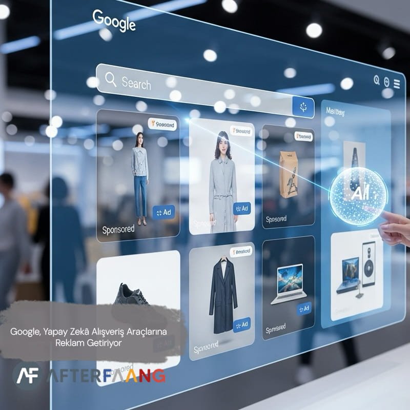 Google, Yapay Zekâ Alışveriş Araçlarına Reklam Getiriyor