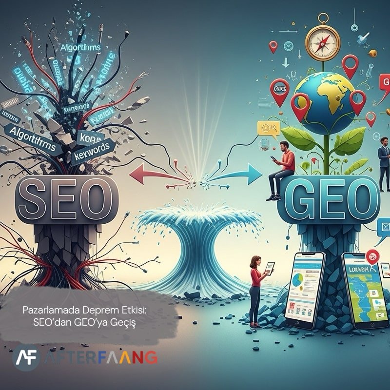 Pazarlamada Deprem Etkisi: SEO'dan GEO'ya Geçiş