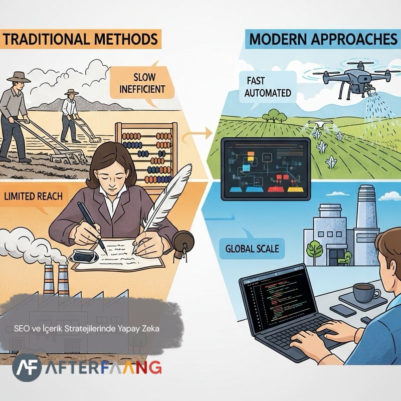 SEO ve İçerik Stratejilerinde Yapay Zeka