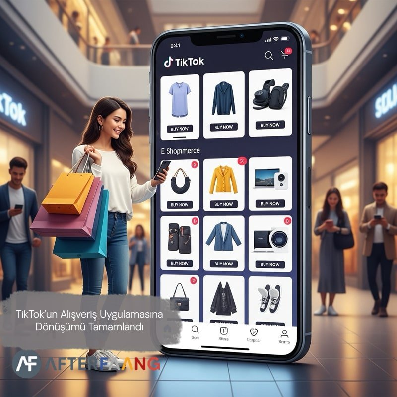 TikTok'un Alışveriş Uygulamasına Dönüşümü Tamamlandı
